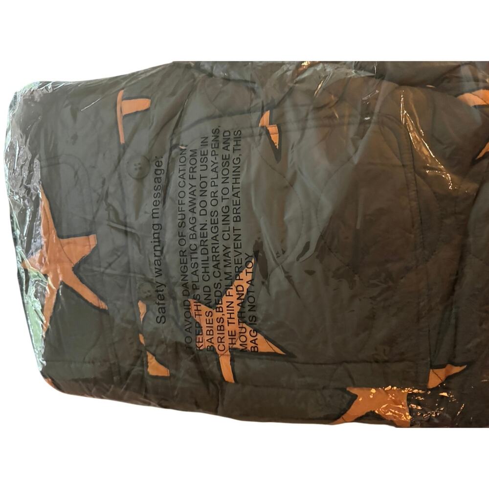 EASEL Reversible Jacket Quilted Starfish or Schnauzer Sherpa, Size L New w/ Tag - Picture 16 of 16